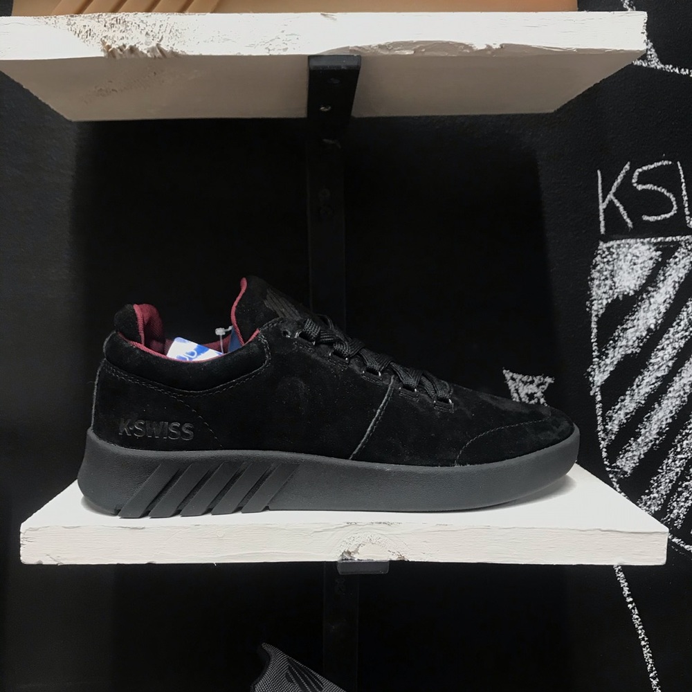 K Swiss Aero Trainers SDE (Black and purple)
